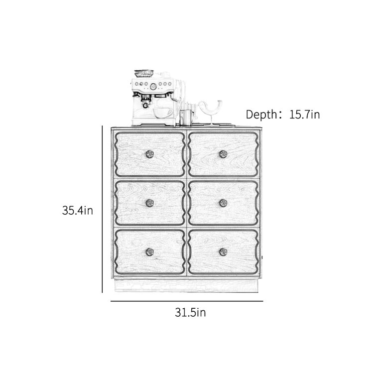 Lorenzo Solid Wood Accent Chest Wayfair 4493